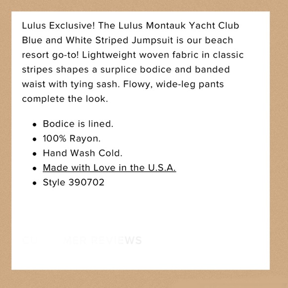 Lulu’s Montauk Jumpsuit - Picture 5 of 6